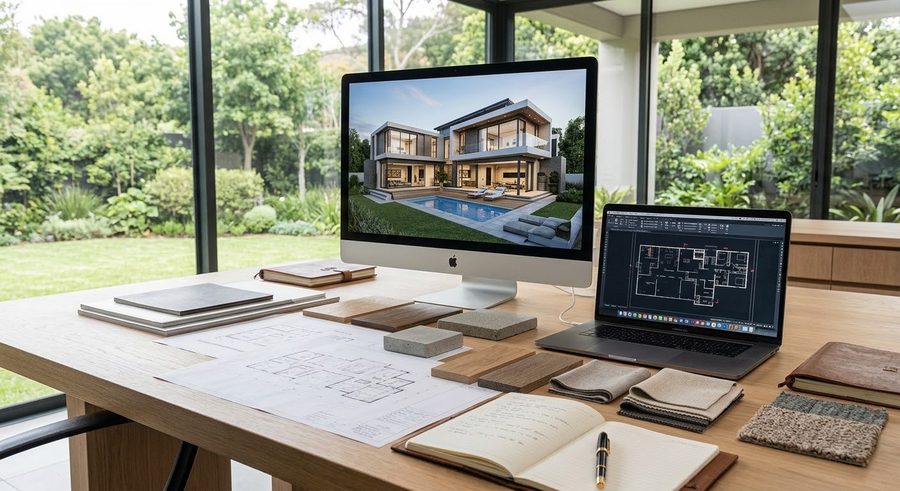 Architectural plans and design work